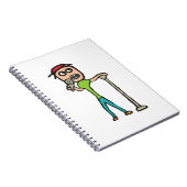 Comedy opstaan notitieboek (Rechterzijde)