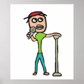 Comedy opstaan poster (Voorkant)