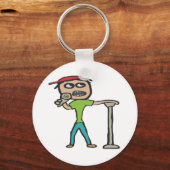 Comedy opstaan sleutelhanger (Voorkant)