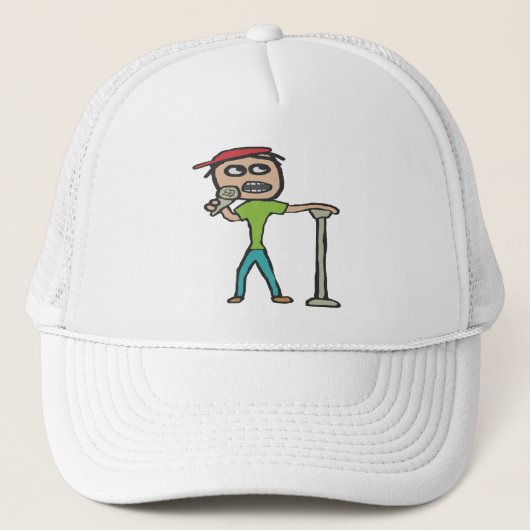 Comedy opstaan trucker pet (Voorkant)