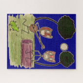 Comedy serenades Tragedie door volle maan Legpuzzel (Horizontaal)