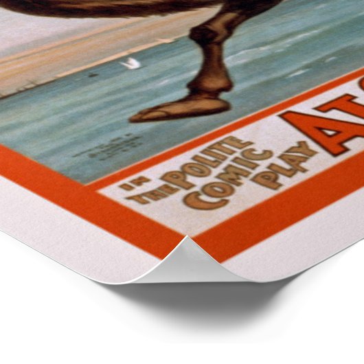  Comedy Show Advertisement Poster (Hoek)