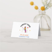 COMEDY SHOW  KLANTENKAARTJE (Achterkant)