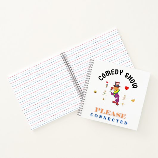 COMEDY SHOW NOTITIEBOEK (Binnen)