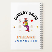 COMEDY SHOW NOTITIEBOEK (Achterkant)