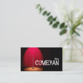 Comedy-theater voor Comedians Entertainment Perfor Visitekaartje (Staand voorkant)