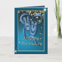 Comedy Tragedie Blue Theater Mask Birthday Card