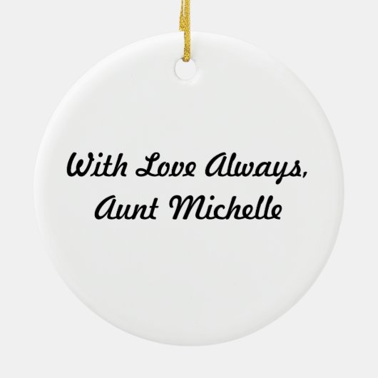 Comedy Tragedie Keramisch Ornament (Achterkant)