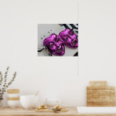 Comedy Tragedie Mask Poster (Keuken)