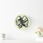 Comedy Tragedie maskerade nog levenskunst Ronde Klok (Huis)