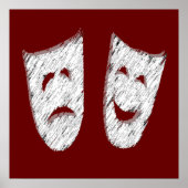 Comedy Tragedie Poster (Voorkant)