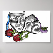 Comedy/tragedie Poster (Voorkant)