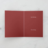 Comedy Tragedie Red Theater Mask Wenskaart Kaart (Binnen)