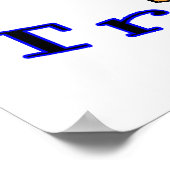 Comedy Tragedie Theater Maskers Poster (Hoek)