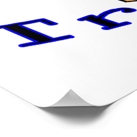 Comedy Tragedie Theater Maskers Poster (Hoek)