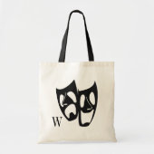 Comedy Tragedie Theater Monogram Canvas tas (Voorkant)