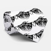 comedy_tragisch stropdas (Opgerold)