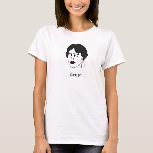 Comedy - Vrouwen T-shirt (Voorkant)