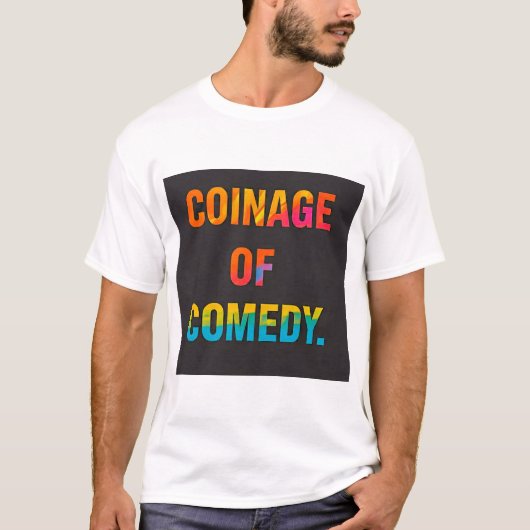 COMEDYMUNTEN T-SHIRT (Voorkant)