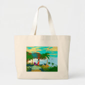 ComeonbackMon Grote Tote Bag (Voorkant)