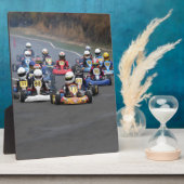 Comer cadet go karting kart race fotoplaat (Zijkant)