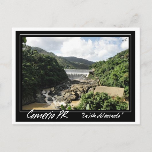 Comerio, Puerto Rico Briefkaart (Voorkant)