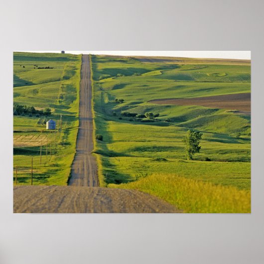 Comertown grindweg in het verre noordoosten poster (Voorkant)