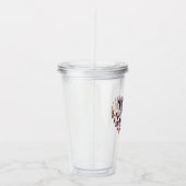 Comestics Heart Acryl Drinkbeker (Rechts)