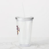 Comestics Heart Acryl Drinkbeker (Links)