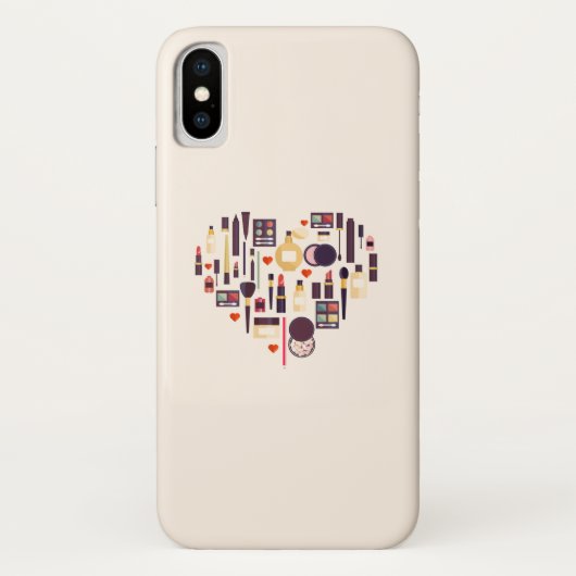 Comestics Heart Case-Mate iPhone Case (Achterkant)