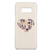 Comestics Heart Case-Mate Samsung Galaxy Hoesje (Achterkant)
