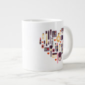 Comestics Heart Grote Koffiekop (Voorkant rechts)