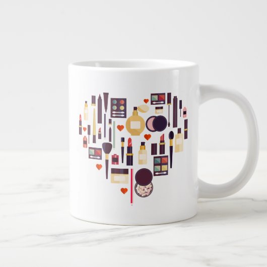 Comestics Heart Grote Koffiekop (Rechts)