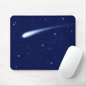 Comet #2 - Mousemat Horizontal Navy Blue Muismat (Met muis)