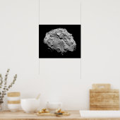 Comet 67P Churyumov-Gerasimenko Rosetta Mission Poster (Keuken)