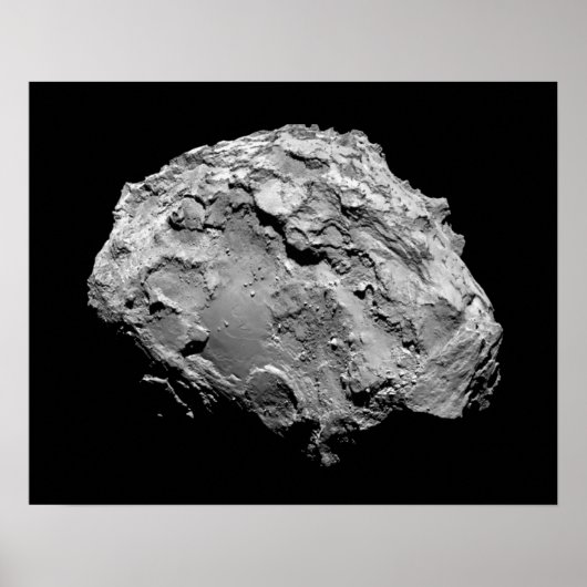 Comet 67P Churyumov-Gerasimenko Rosetta Mission Poster (Voorkant)