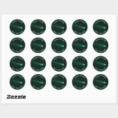 Comet ATLAS Watch Team 2020 Ronde Sticker (Vel)