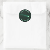 Comet ATLAS Watch Team 2020 Ronde Sticker (Tas)
