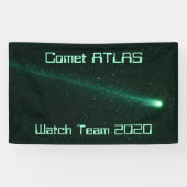 Comet ATLAS Watch Team 2020 Spandoek (Horizontaal)