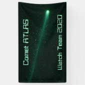 Comet ATLAS Watch Team 2020 Spandoek (Verticaal)