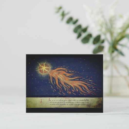 Comet | briefkaart (Staand voorkant)