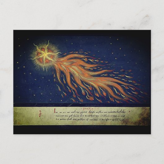 Comet | briefkaart (Voorkant)