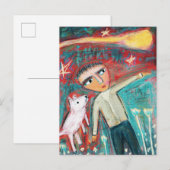 Comet Briefkaart (Voorkant / Achterkant)