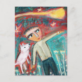 Comet Briefkaart (Voorkant)