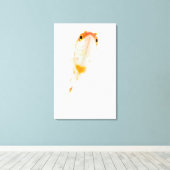 Comet/Comet-tailed goudvis Canvas Afdruk (Insitu (Houten vloer))