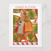 COMET CUPID Ansichtkaart Feestdagenkaart (Voorkant)