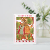COMET CUPID Ansichtkaart Feestdagenkaart (Staand voorkant)