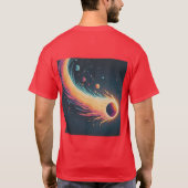 ** Comet Curves T-shirt Design ** (Achterkant)