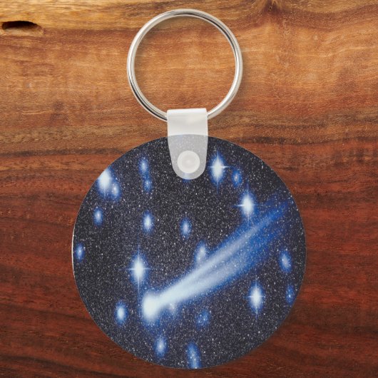 Comet en sterren sleutelhanger (Voorkant)