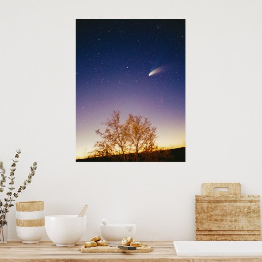 Comet Hale Bopp Poster (Keuken)